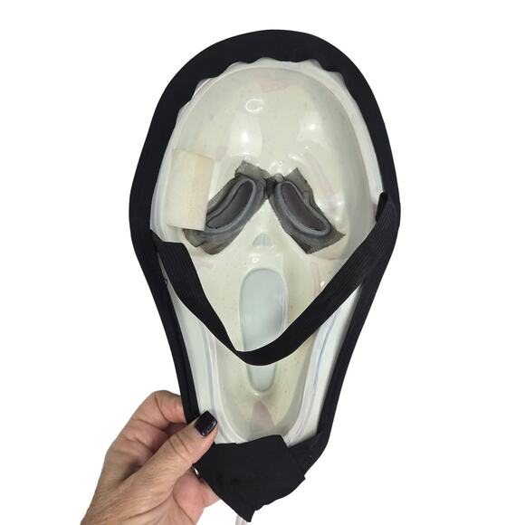 Scream Halloween Bleeding Ghost Mask with blood pump Costume  #774 - Picture 4 of 7